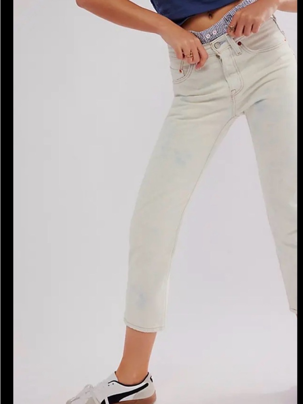 Levi's Women's 501 Cropped Maybe Blue